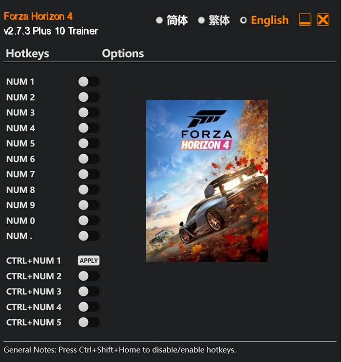 Forza Horizon 4 FLing Trainer