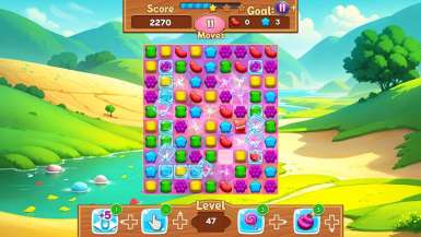 Jelly Fruits Adventure: Magic Match 3 Puzzle Trainer Screenshot 2