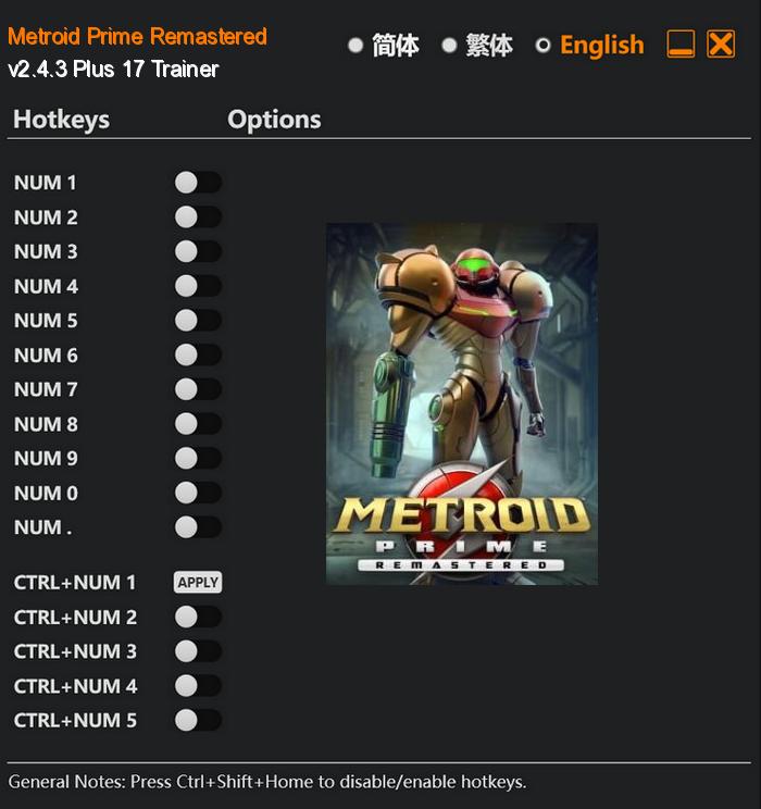 Metroid Prime Remastered FLing Trainer