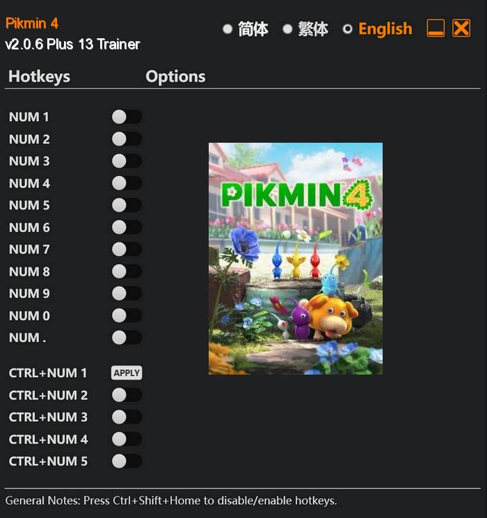 Pikmin 4 FLing Trainer