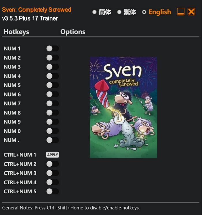 Sven: Completely Screwed FLing Trainer