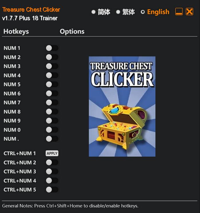 Treasure Chest Clicker FLing Trainer