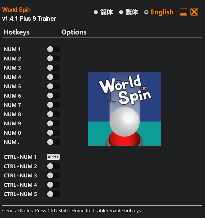 World Spin FLing Trainer