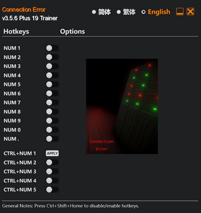 Connection Error FLing Trainer