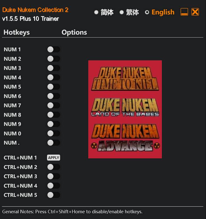 Duke Nukem Collection 2 FLing Trainer