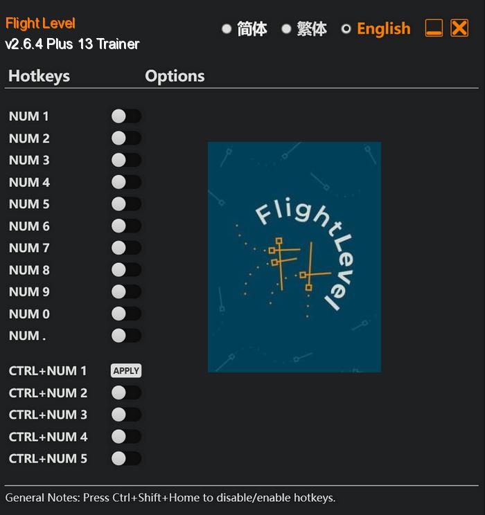 Flight Level FLing Trainer