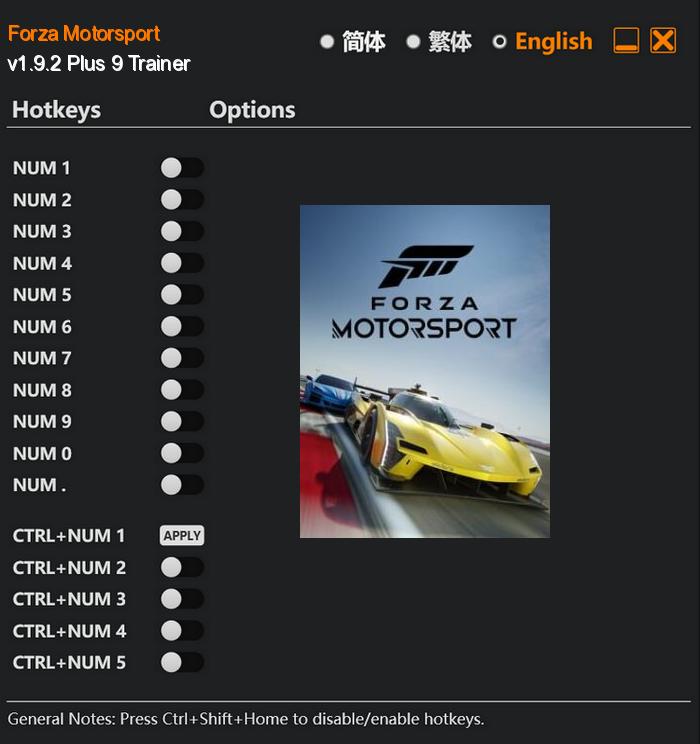 Forza Motorsport FLing Trainer