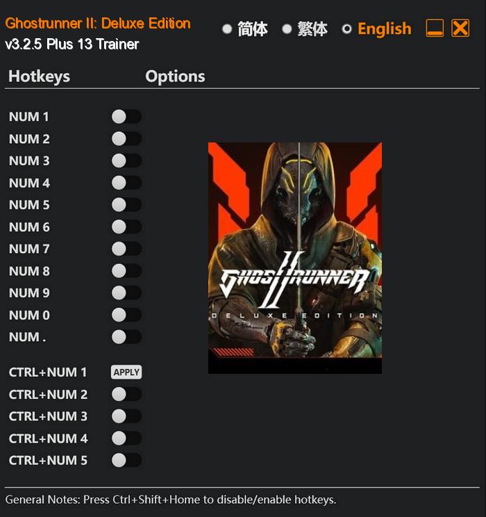 Ghostrunner II: Deluxe Edition FLing Trainer
