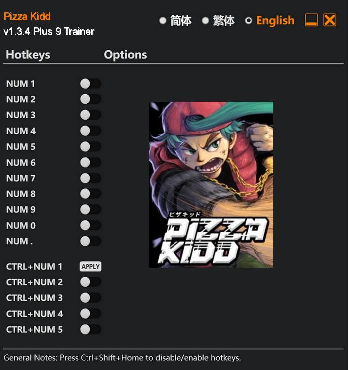 Pizza Kidd FLing Trainer