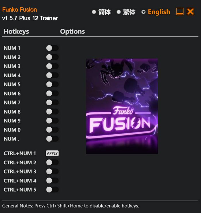 Funko Fusion FLing Trainer