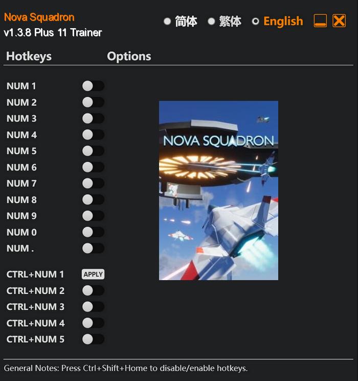 Nova Squadron FLing Trainer