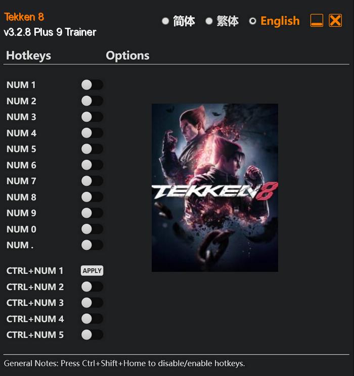 tekken 8 pc trainer