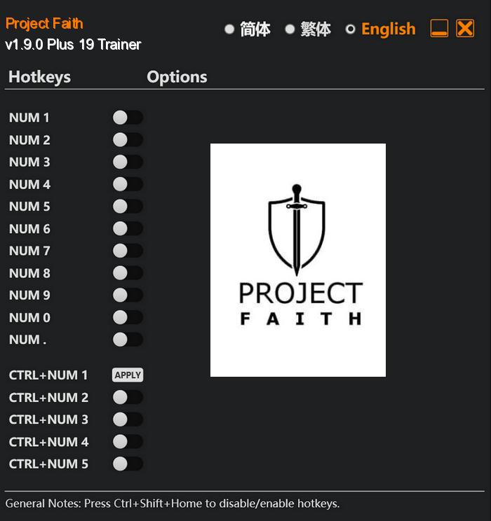 Project Faith FLing Trainer